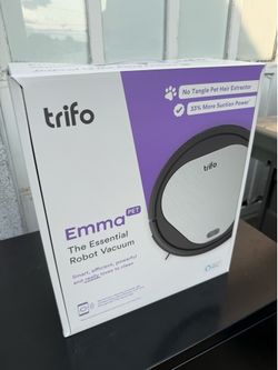 TRIFO Emma Pet Robot Vacuum (New/Never Opened)