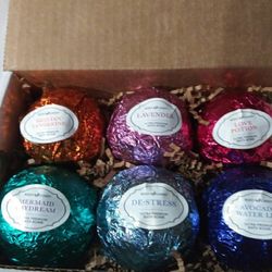 New  Premium  Handmade  Bath  Bomb  Gift  Set
