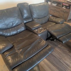 Reclining Leather Couches