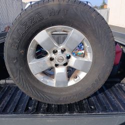Nissan Pickup Truck 16 Inch Tire & Rim 6 Bolt