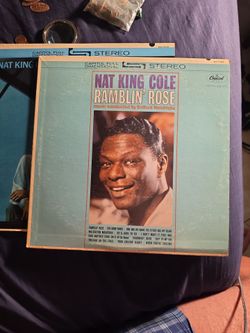Ramblin' Rose stereo vinyl LP album by Nat King Cole, released by Capitol Records in 1962.