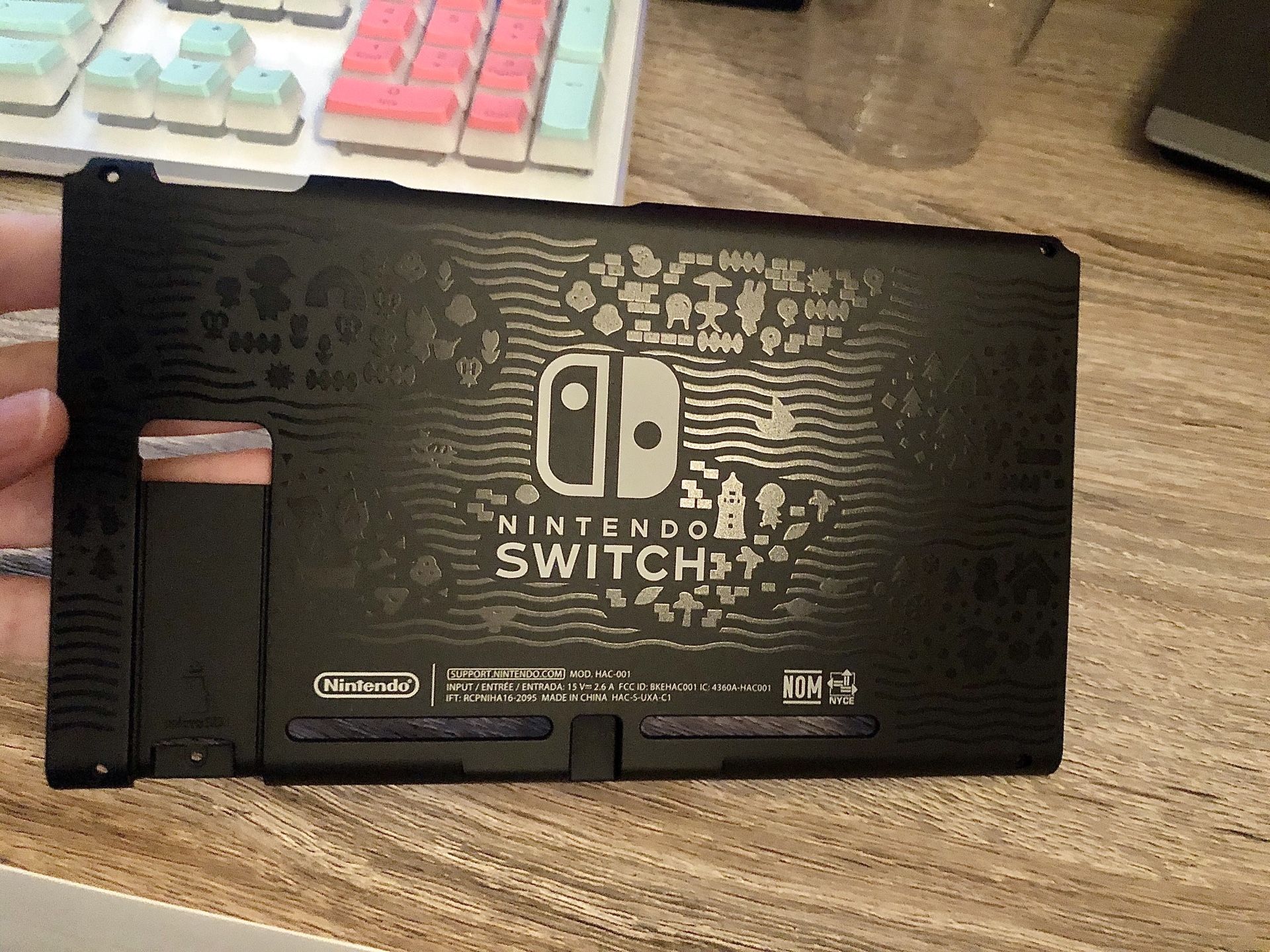 Nintendo Switch Backplate- Animal Crossing