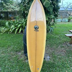 Vintage 1970’s GREG LOEHR SURFBOARDS Singlefin surfboardOld school surf board