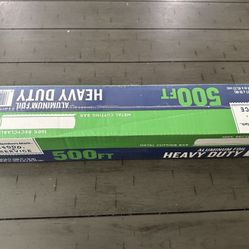 500 Ft HEAVY DUTY Aluminum Foil 