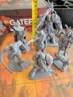 GATEFALL: Chapter One - HUGE Figures!! Ready for paint!