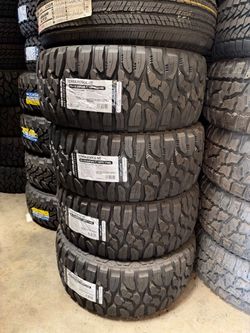 33x12.50R20 Set Of 4 Royal M/T New Tires