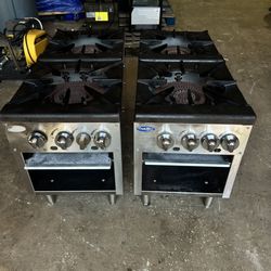 CookRite by Atosa 2-Burner Commercial Stock Pot Stove – Natural Gas – 160,000 BTU – $795 Each