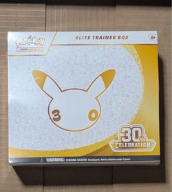 Pokémon 30th Anniversary Celebration Elite Trainer Box