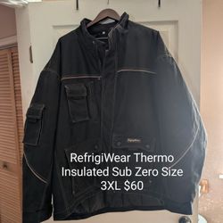 Men's Refrigiwear Sub Zero Coat Size 3 XL