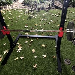 Olympic Bar And Weights 