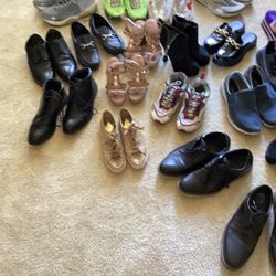 55 Shoes Men Women Boys Mix Size All For $175