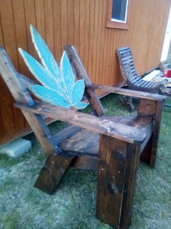 Custom Pot Leaf Chair for Sale in Mansfield TX OfferUp