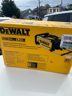 Dewalt pressure washer