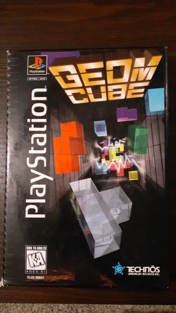 GeomCube playstation video game