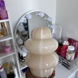 Striped bubble vase