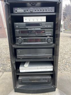 Kenwood Sound system and whole cabinet