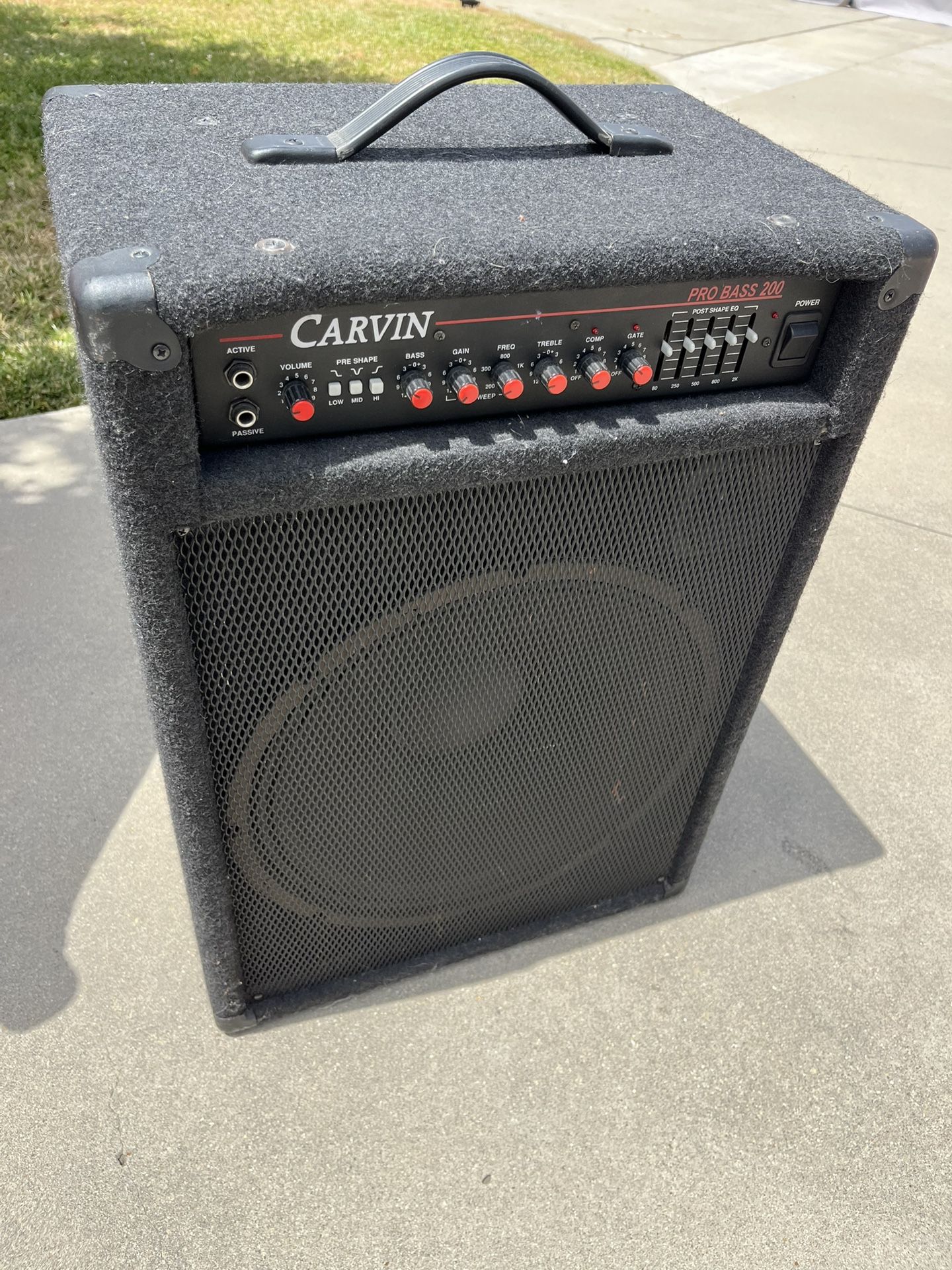 Carvin Pro Bass 200 Bass Amp Combo