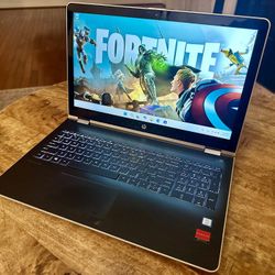 15” HP Touch Screen Gaming Laptop (i7, 2TB SSD)