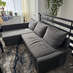 IKEA FRIHETEN sleeper sectional,3 seat w/storage
