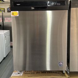Whirlpool Dishwasher Stainless Steel 