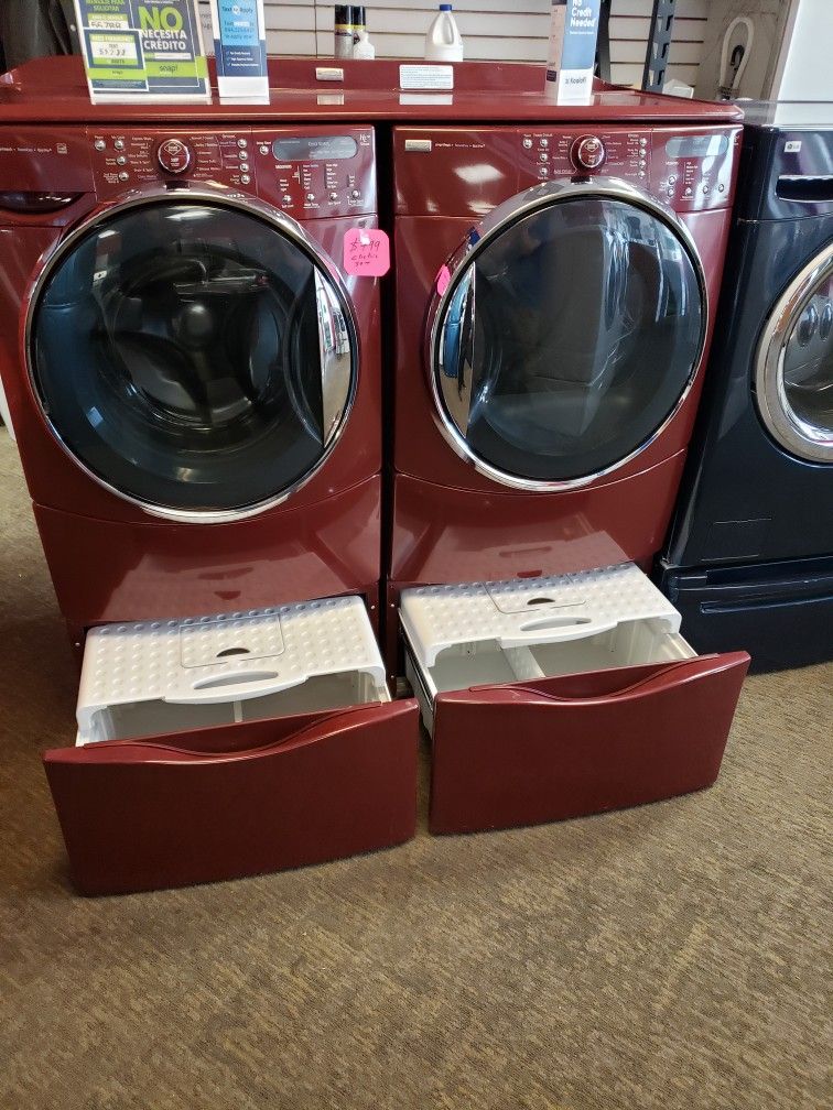 Red kenmore washer and dryer deals