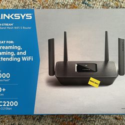 Linksys AC2200 Tri-Band mesh Wifi 5 Router