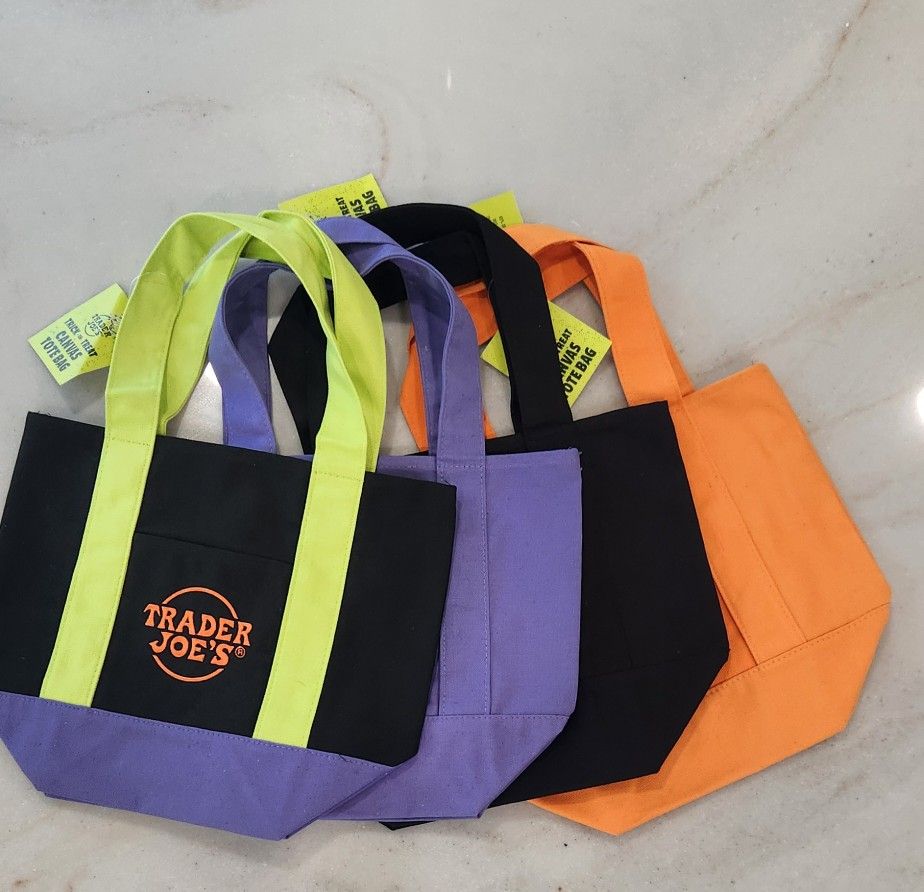 Trader Joe's Halloween Bags (Set Of 4)