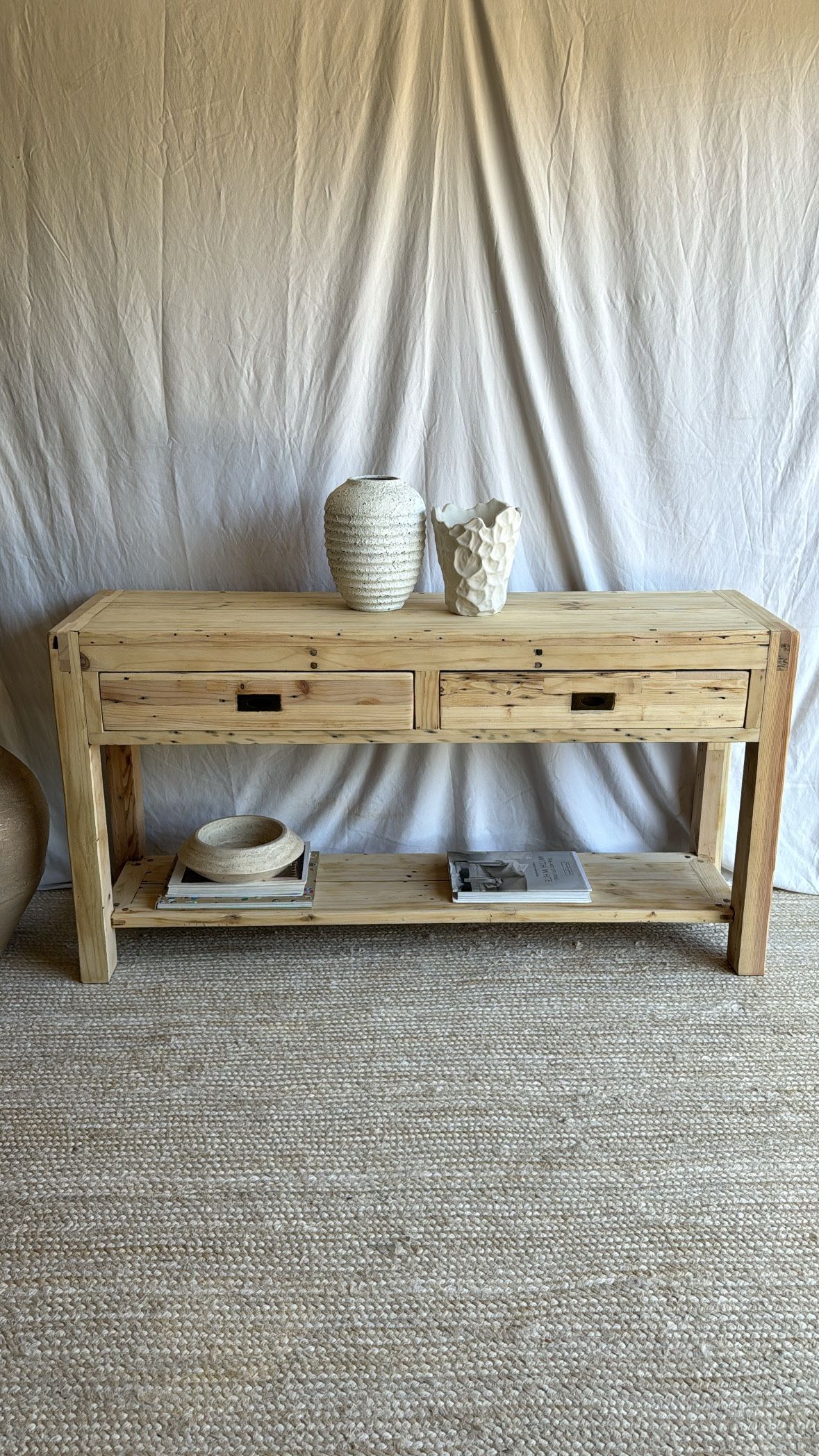Vintage solid wood table