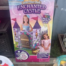 Color Your Own Enchanted Castle! 