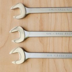 Vintage PROTO 5/8 & 9/16 Wrenches