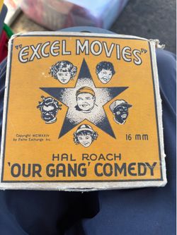 Antique 16mm Film Reel from the 1940s
