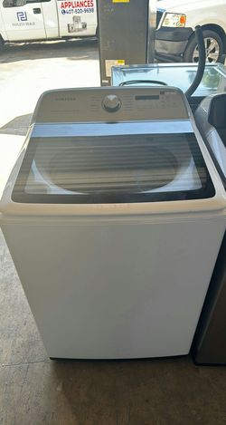 Samsung Top Load Washer, White, High Efficiency