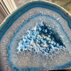 Frosty Blue 💙 Geode
