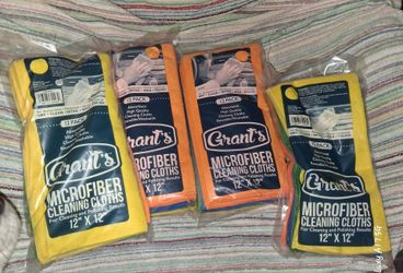 Grants microfiber cleaning cloths