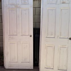 Solid interior wood doors