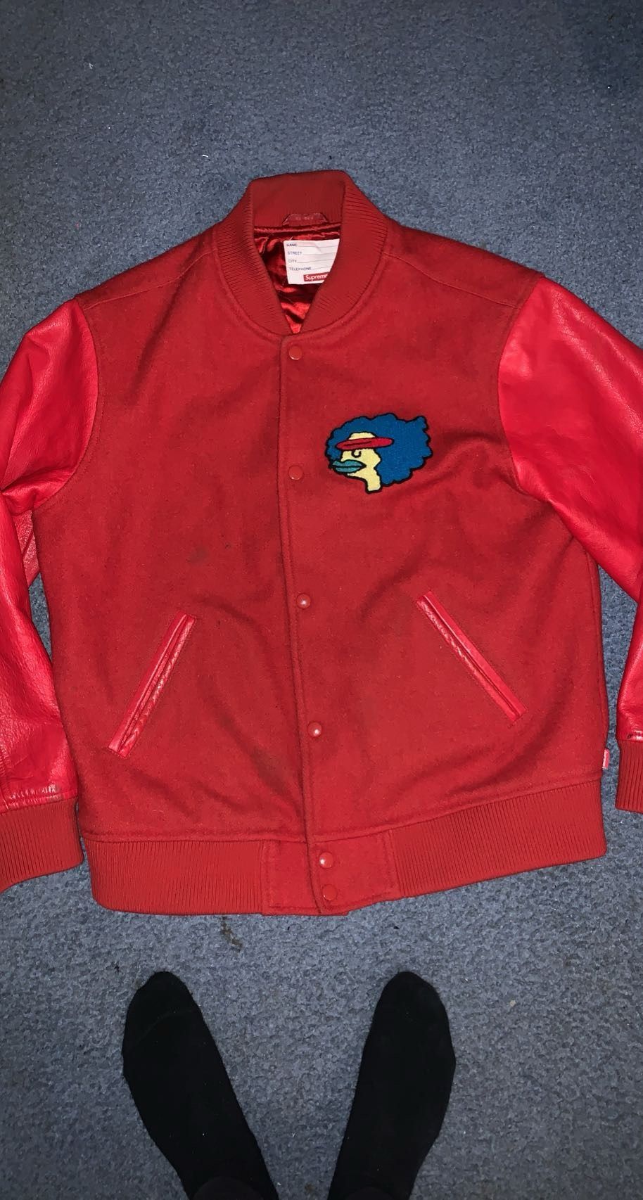 Gonz Ramm Supreme Varsity Jacket 