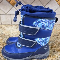 Snow Winter boots youth big kids size 1 Lands End