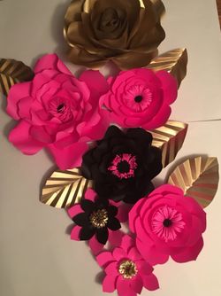 Paper flowers