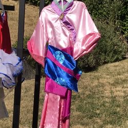 Mulan Size 10 and and Size 4 Disney Store Girls Costumes