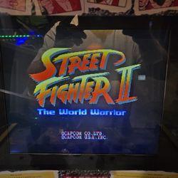 Commercial Coin-Op Street Fighter Ii Arcade Full Size