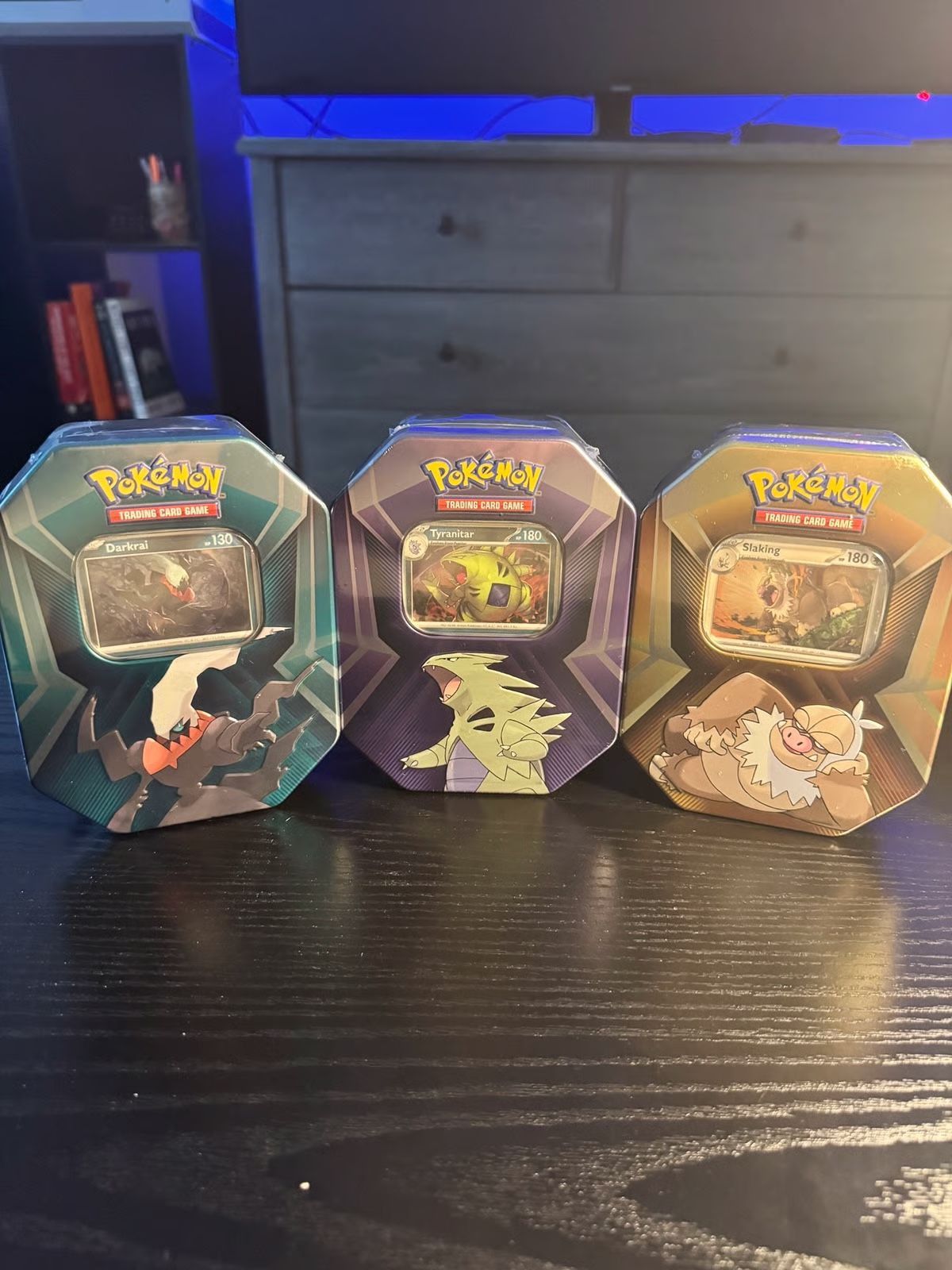 Sealed Pokemon Tins
