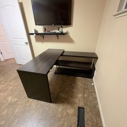 Desk $50, Console 