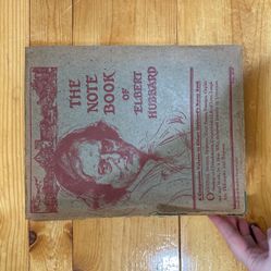 The Notebook Of Elbert Hubbard 1927 Copy Near Pristine Condition