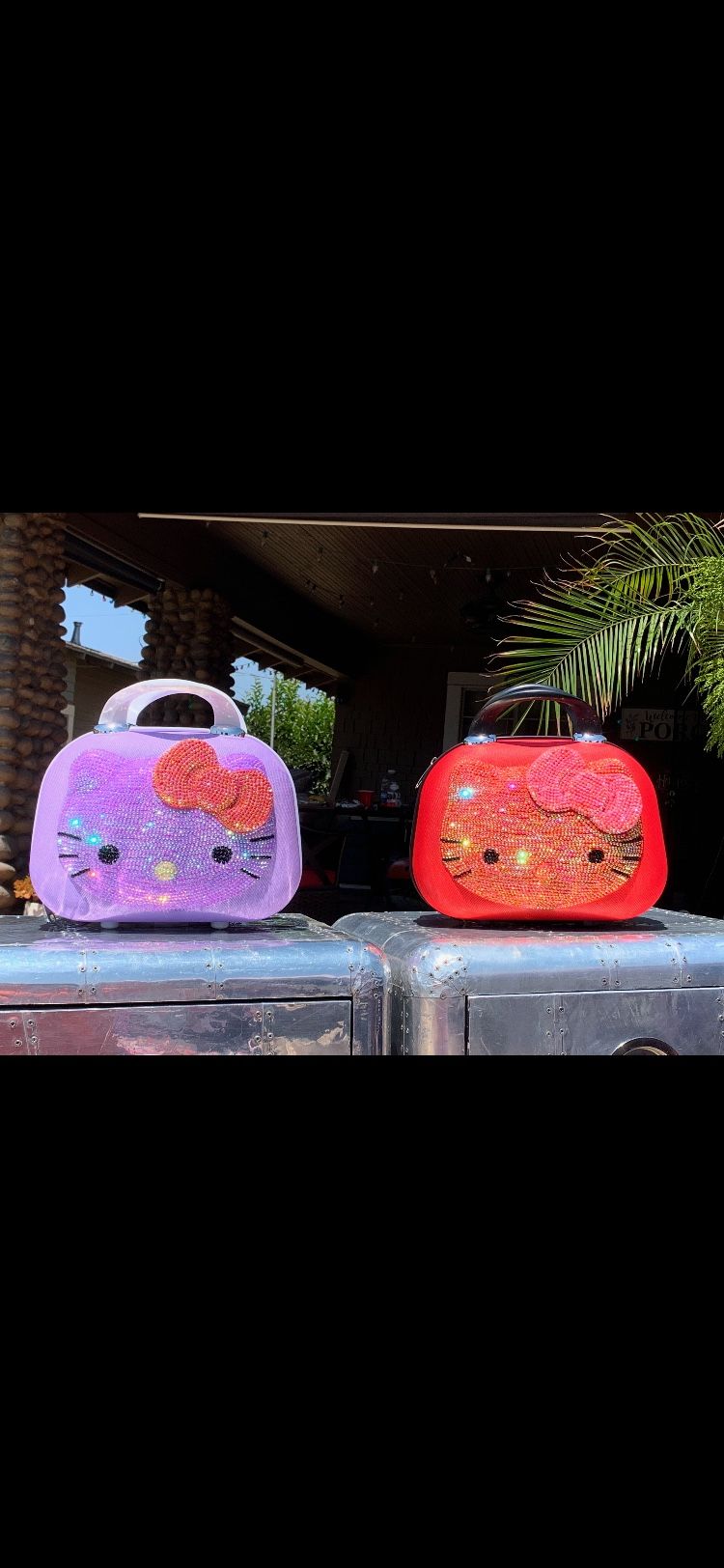 Hello Kitty Makeup Luggage!💕