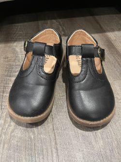 Girls School T-Strap Uniform Dress Shoes Oxford Leather Flats (Toddler/Little Kid)