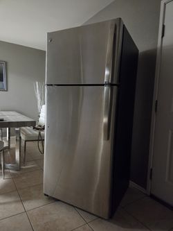 Freezer refrigerator  Stainless steel finish