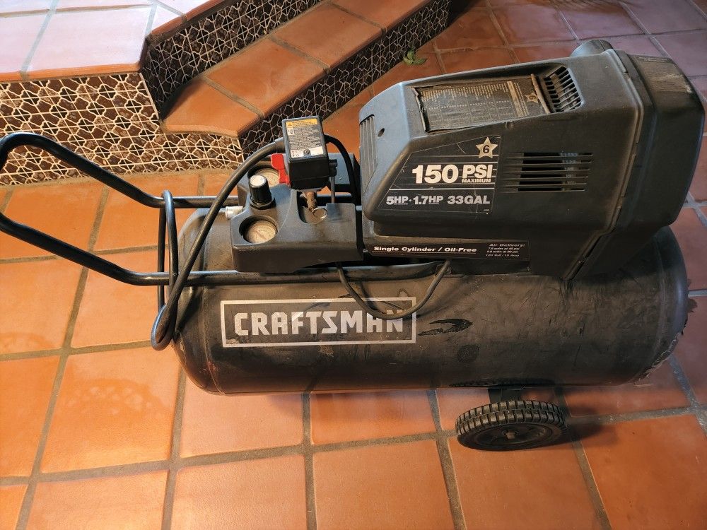 Craftsman Air Compressor - 5hp / 33gal