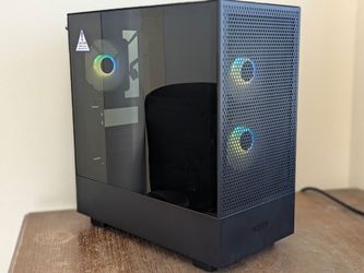 NZXT H5 Flow RGB ATX Computer Case with 650w PSU