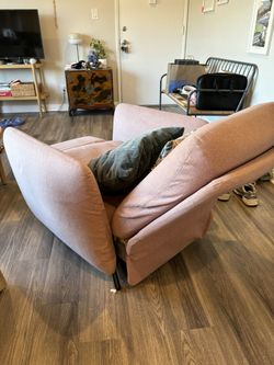 Ikea EKOLSUND Recliner, Pink for Sale in Altadena, CA - OfferUp