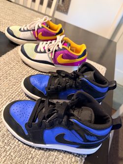 Nike Air Jordan 1 Kids Sneakers Lot